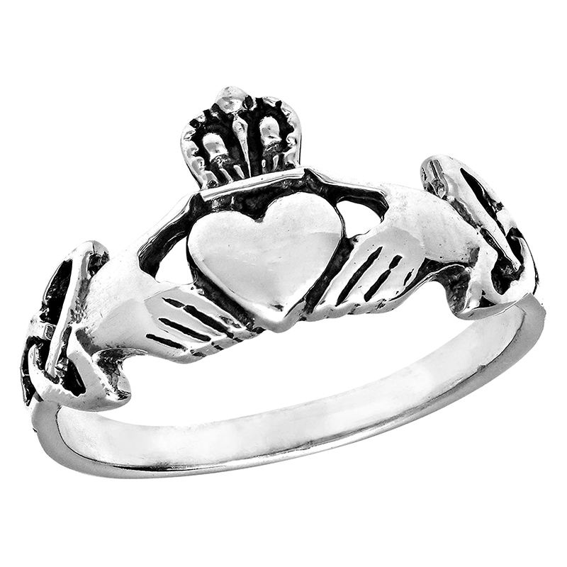 Claddagh Silver Ring