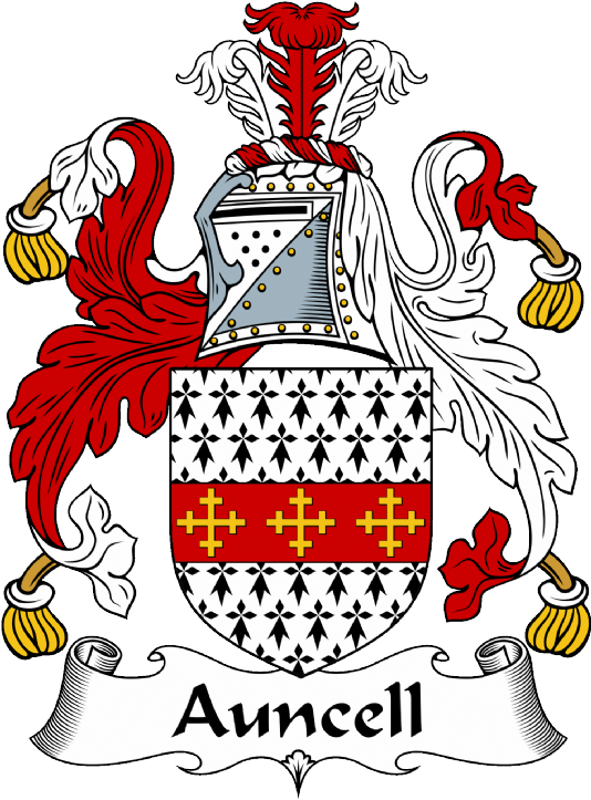 Auncell Coat of Arms