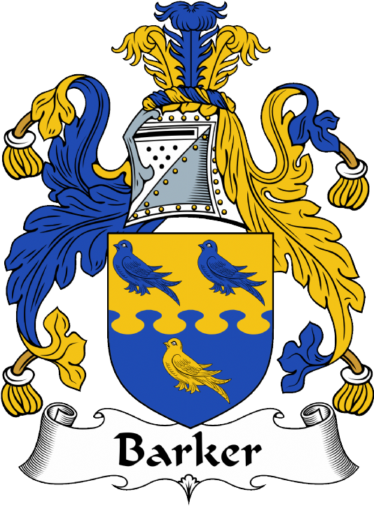 Barker Coat of Arms