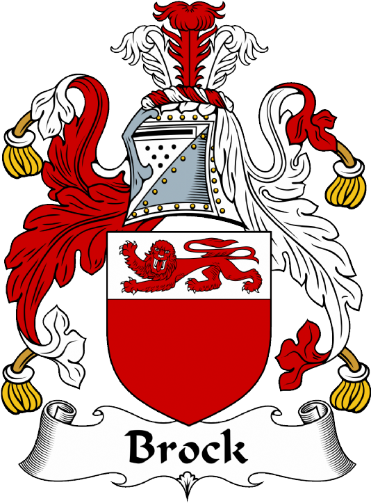 Brock Coat of Arms