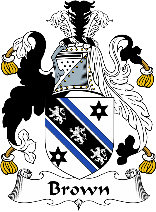 Brown Coat of Arms