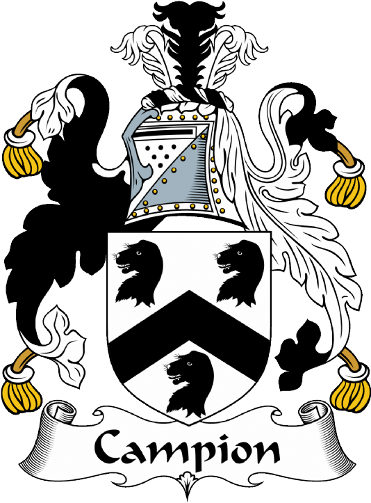 Campion Coat of Arms