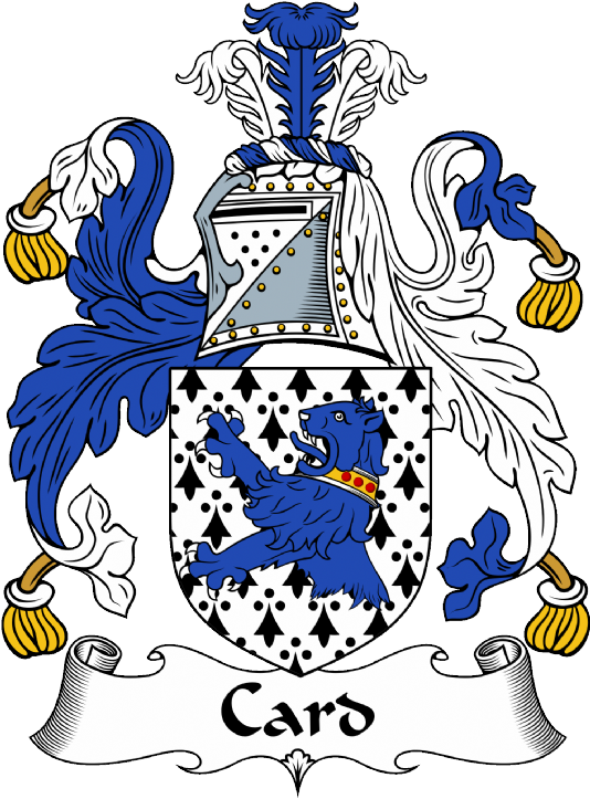 Card Coat of Arms