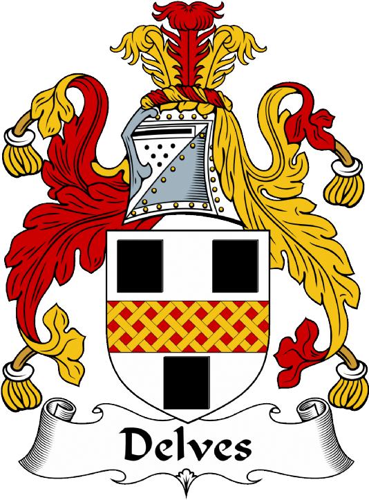 Delves Coat of Arms