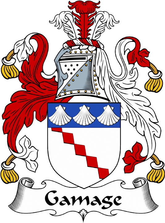 Gamage Coat of Arms