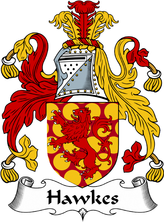 Hawkes Coat of Arms