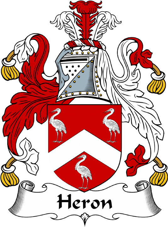 Heron Coat of Arms