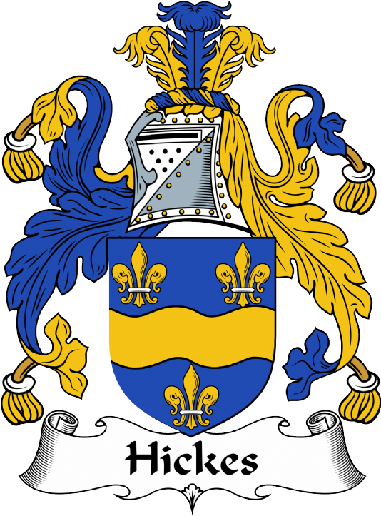 Hickes Coat of Arms