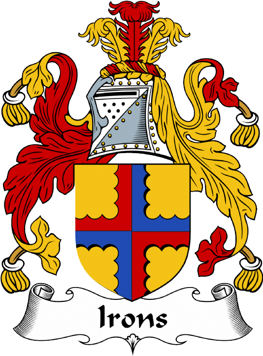 Irons Coat of Arms