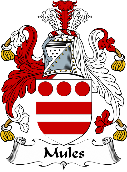 Mules Coat of Arms