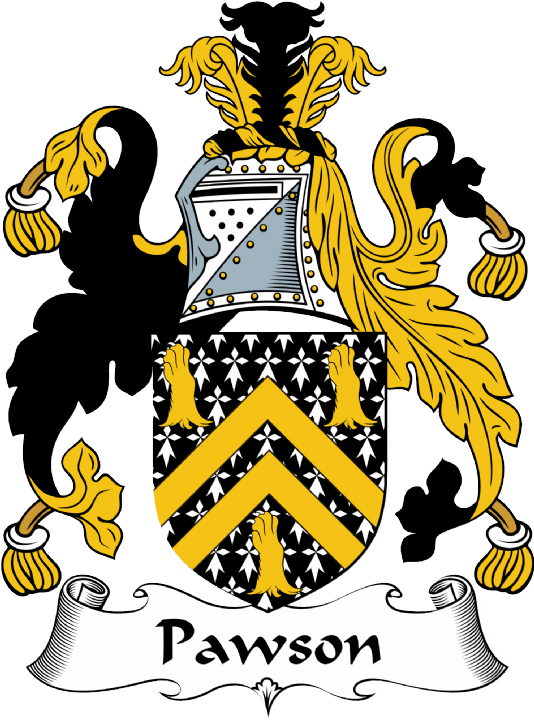 Pawson Coat of Arms