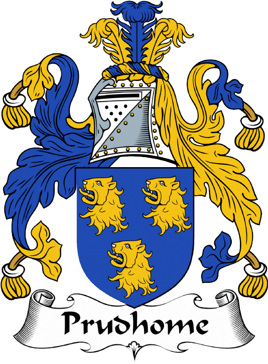 Prudhome Coat of Arms