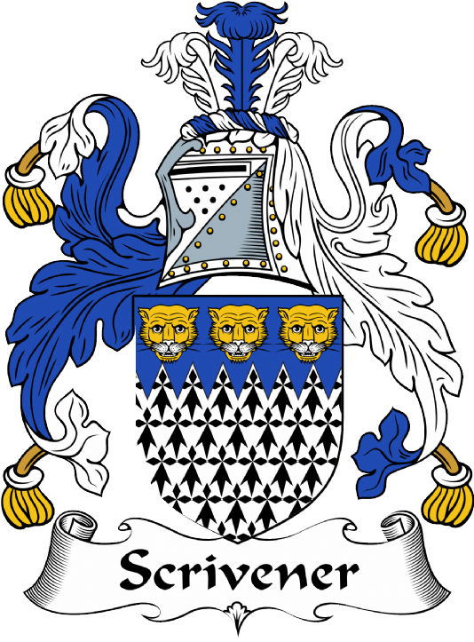 Scrivener Coat of Arms