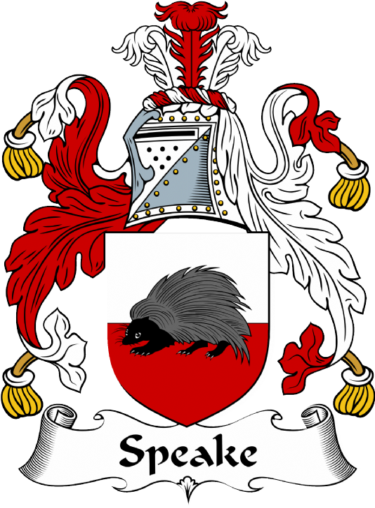 Speake Coat of Arms