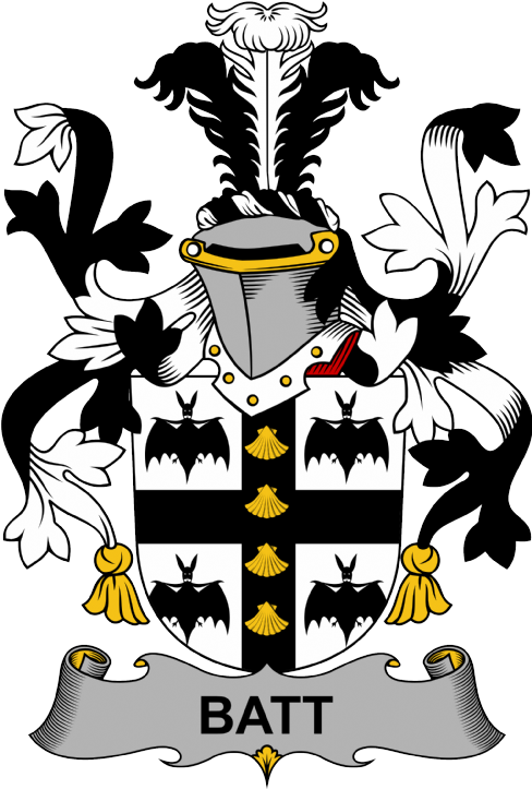 Batt Coat of Arms