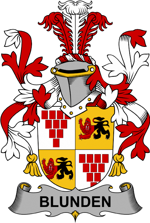 Blunden Coat of Arms