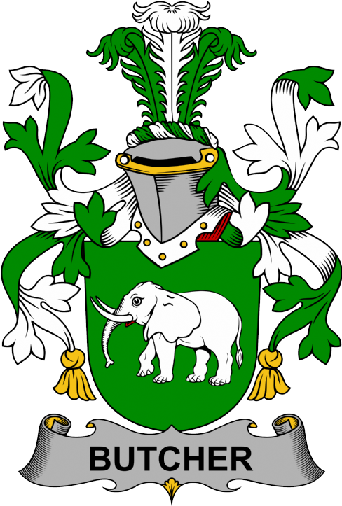 Butcher Coat of Arms