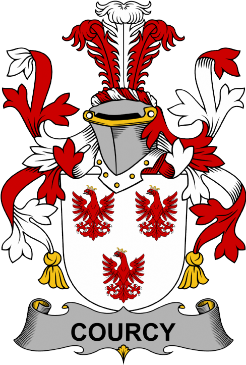 Courcy Coat of Arms