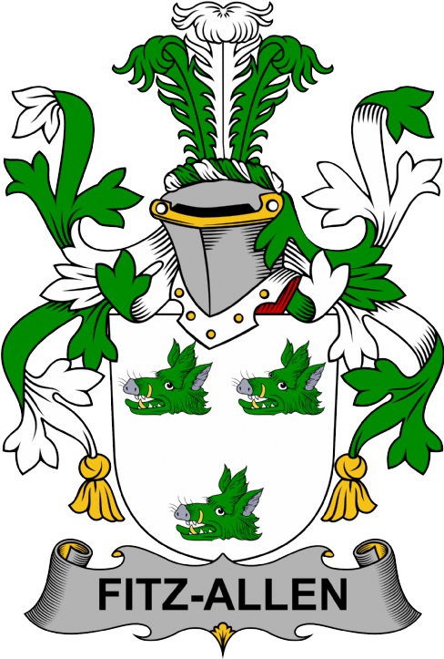 Fitz-Allen Coat of Arms