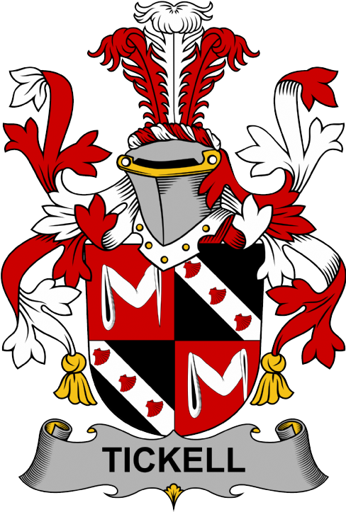 Tickell Coat of Arms