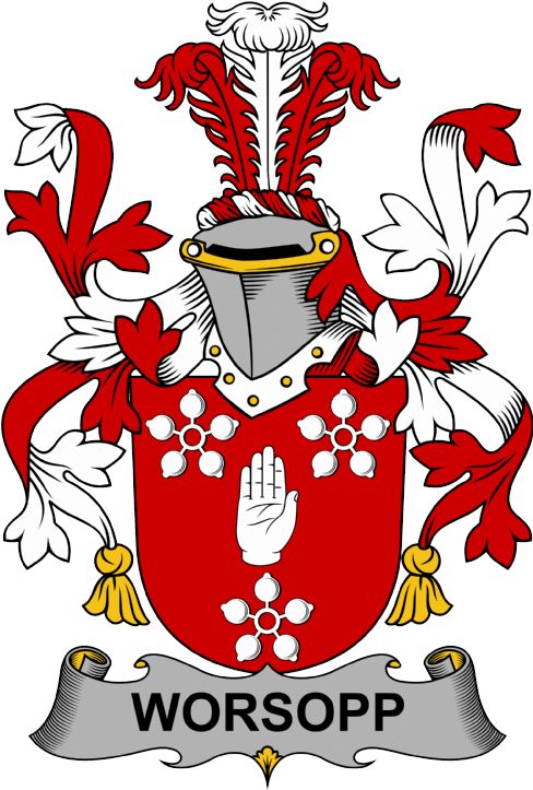 Worsopp Coat of Arms