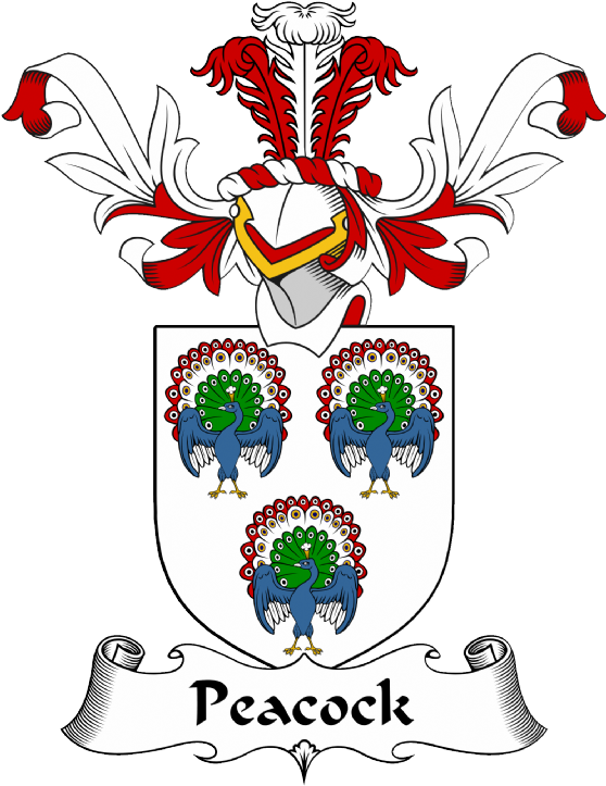 Peacock Coat of Arms