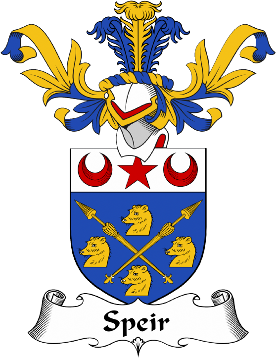 Speir Coat of Arms